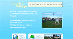 Desktop Screenshot of kountryvillage.com